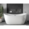 Mexen X-Wall-R półka wnękowa z kołnierzem 45 x 30 cm, inox - 1910453010