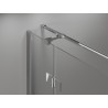 Mexen Mist-H T kabina prysznicowa uchylna prawa 80 x 75 cm, transparent, chrom - 8A5T-080-075-01-00-P