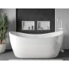 Mexen X-Wall-R półka wnękowa z kołnierzem 45 x 30 cm, biała - 1920453010