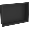 Mexen X-Wall-R półka wnękowa z kołnierzem 45 x 30 cm, czarna - 1970453010