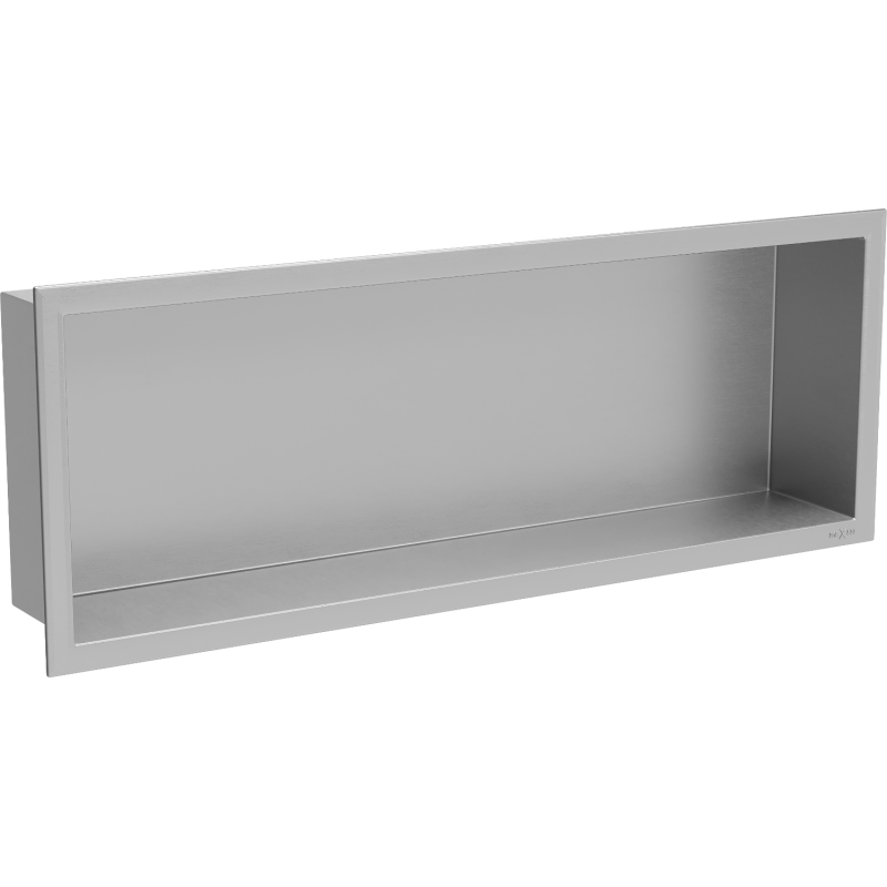 Mexen X-Wall-R półka wnękowa z kołnierzem 60 x 20 cm, inox - 1910602010