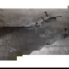 Mexen Lunar-B kabina prysznicowa uchylna lewa 95 x 70 cm, transparent, gun gray szczotkowany - 832-095-070-66-00-L