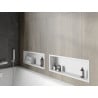 Mexen X-Wall-R półka wnękowa z kołnierzem 60 x 20 cm, biała - 1920602010