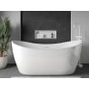 Mexen X-Wall-R półka wnękowa z kołnierzem 60 x 20 cm, biała - 1920602010