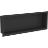Mexen X-Wall-R półka wnękowa z kołnierzem 60 x 20 cm, czarna - 1970602010
