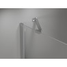 Mexen Mist-H Duo kabina prysznicowa uchylna lewa 110 x 85 cm, transparent, chrom - 8A5-110L-085P-01-00