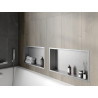 Mexen X-Wall-R półka wnękowa z kołnierzem 60 x 30 cm, inox - 1910603010