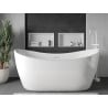 Mexen X-Wall-R półka wnękowa z kołnierzem 60 x 30 cm, biała - 1920603010