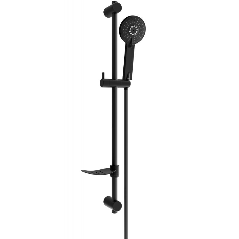 Mexen DF40 zestaw prysznicowy suwany, czarny - 785404582-70