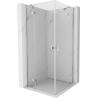 Mexen Mist-H Duo kabina prysznicowa uchylna 105 x 105 cm, transparent, chrom - 8A5-105L-105P-01-00