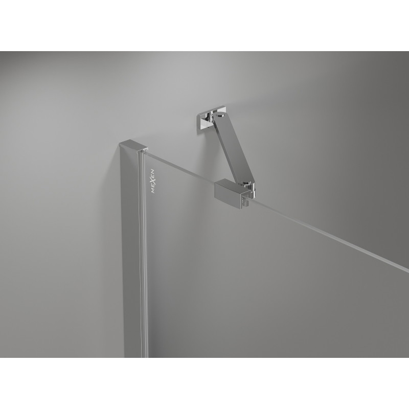 Mexen Mist-H Duo kabina prysznicowa uchylna prawa 105 x 115 cm, transparent, chrom - 8A5-105L-115P-01-00