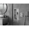 Mexen X-Wall-R półka wnękowa z kołnierzem i półką 60 x 30 cm, inox - 1910603010S