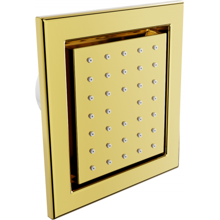 Mexen Cube dysza boczna podtynkowa, złota - 79365-50
