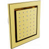 Mexen Cube dysza boczna podtynkowa, złota - 79365-50