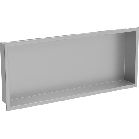 Mexen X-Wall-R półka wnękowa z kołnierzem 75 x 30 cm, inox - 1910753010