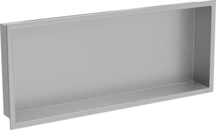 Mexen X-Wall-R półka wnękowa z kołnierzem 75 x 30 cm, inox - 1910753010