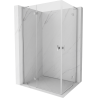 Mexen Mist-H L Duo kabina prysznicowa uchylna lewa 120 x 70 cm, transparent, chrom - 8A5L-120L-070P-01-00