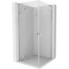 Mexen Mist-H L Duo kabina prysznicowa uchylna 85 x 85 cm, transparent, chrom - 8A5L-085L-085P-01-00