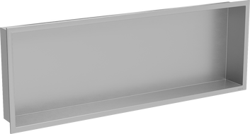 Mexen X-Wall-R półka wnękowa z kołnierzem 90 x 30 cm, inox - 1910903010