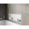 Mexen X-Wall-R półka wnękowa z kołnierzem 90 x 30 cm, biała - 1920903010