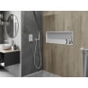 Mexen X-Wall-R półka wnękowa z kołnierzem 90 x 30 cm, biała - 1920903010
