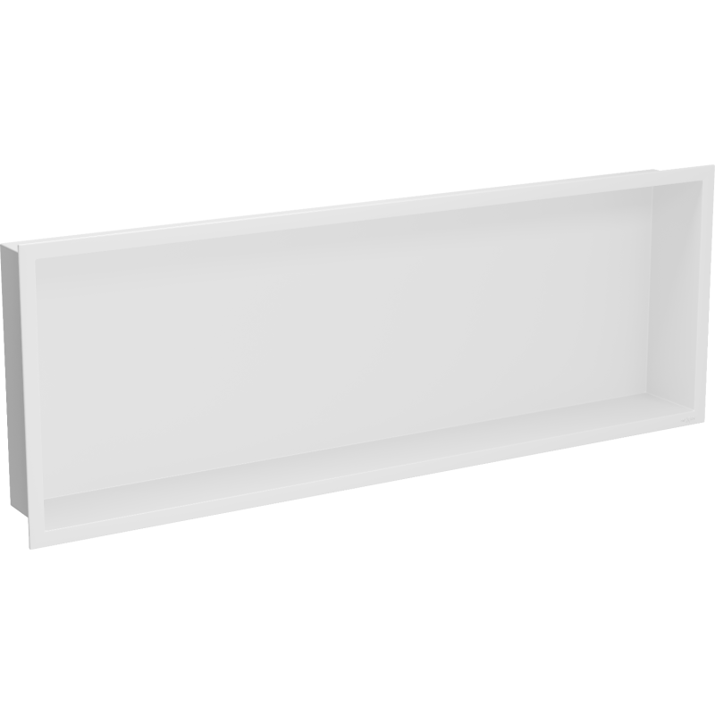 Mexen X-Wall-R półka wnękowa z kołnierzem 90 x 30 cm, biała - 1920903010