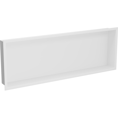 Mexen X-Wall-R półka wnękowa z kołnierzem 90 x 30 cm, biała - 1920903010