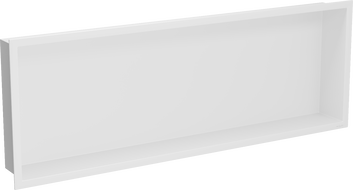 Mexen X-Wall-R półka wnękowa z kołnierzem 90 x 30 cm, biała - 1920903010