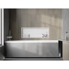 Mexen X-Wall-R półka wnękowa z kołnierzem 90 x 30 cm, biała - 1920903010