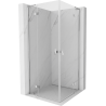 Mexen Mist-H L Duo kabina prysznicowa uchylna 90 x 90 cm, transparent, chrom - 8A5L-090L-090P-01-00