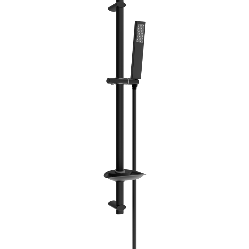 Mexen DB00 zestaw prysznicowy suwany, czarny - 785004584-70