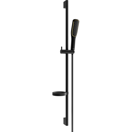 Mexen DS49 zestaw prysznicowy suwany, czarny - 785494583-75