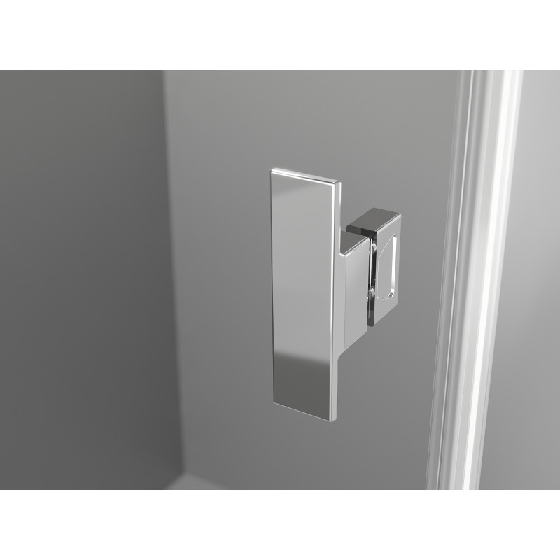 Mexen Mist-H L Duo kabina prysznicowa uchylna prawa 115 x 120 cm, transparent, chrom - 8A5L-115L-120P-01-00