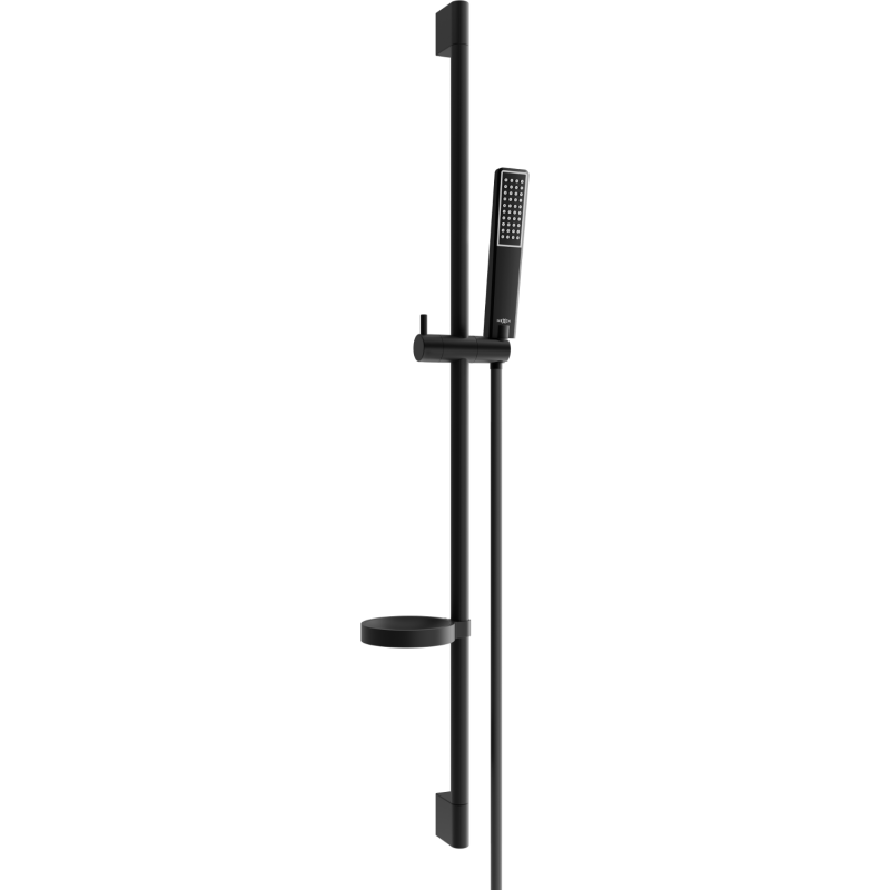 Mexen DS72 zestaw prysznicowy suwany, czarny - 785724583-70