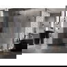 Mexen Lunar-B kabina prysznicowa uchylna lewa 85 x 80 cm, transparent, czarna - 832-085-080-70-00-L
