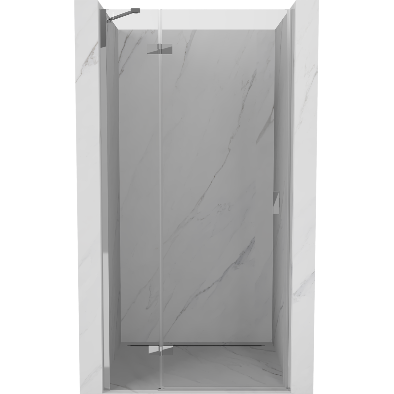 Mexen Mist-H drzwi prysznicowe uchylne lewe 105 cm, transparent, chrom - 8A5-105-000-01-00-L