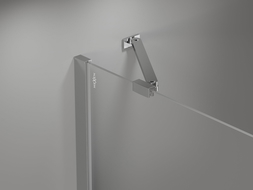 Mexen Mist-H drzwi prysznicowe uchylne lewe 110 cm, transparent, chrom - 8A5-110-000-01-00-L