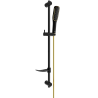 Mexen DF49 zestaw prysznicowy suwany, czarny/złoty - 785494582-57