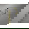 Mexen Mist-H drzwi prysznicowe uchylne lewe 90 cm, transparent, złote - 8A5-090-000-50-00-L