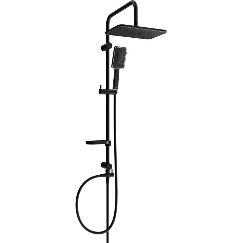 Mexen X54 kolumna prysznicowa, czarna/chrom - 798545491-71