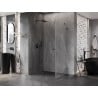 Mexen Lunar-B kabina prysznicowa uchylna lewa 80 x 70 cm, transparent, gun metal - 832-080-070-95-00-L