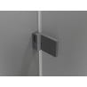 Mexen Lunar-B kabina prysznicowa uchylna lewa 90 x 70 cm, transparent, gun metal - 832-090-070-95-00-L