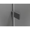 Mexen Lunar-B kabina prysznicowa uchylna lewa 90 x 70 cm, transparent, gun metal - 832-090-070-95-00-L