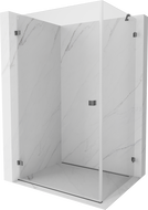 Mexen Lunar-B kabina prysznicowa uchylna lewa 95 x 70 cm, transparent, gun metal - 832-095-070-95-00-L