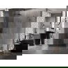 Mexen Lunar-B kabina prysznicowa uchylna lewa 95 x 80 cm, transparent, gun metal - 832-095-080-95-00-L