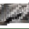 Mexen Lunar-B kabina prysznicowa uchylna lewa 95 x 80 cm, transparent, gun metal - 832-095-080-95-00-L