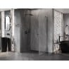 Mexen Lunar-B kabina prysznicowa uchylna lewa 100 x 80 cm, transparent, gun metal - 832-100-080-95-00-L