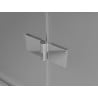 Mexen Mist-H drzwi prysznicowe uchylne prawe 80 cm, transparent, chrom - 8A5-080-000-01-00-P