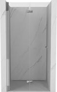 Mexen Mist-F drzwi prysznicowe składane lewe 60 cm, transparent, chrom - 8A6-060-000-01-00-L