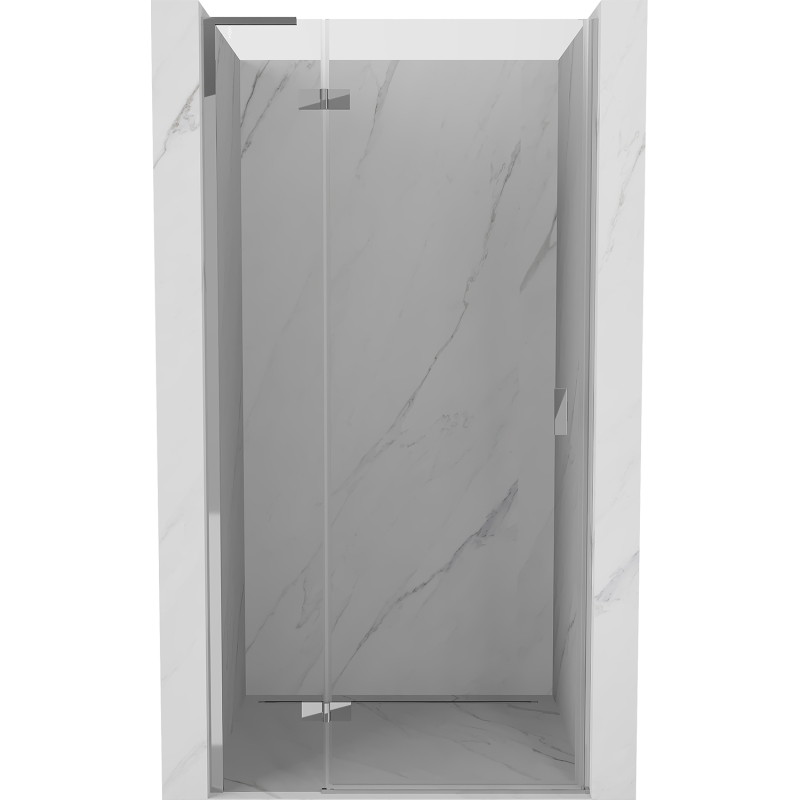 Mexen Mist-H L drzwi prysznicowe uchylne lewe 75 cm, transparent, chrom - 8A5L-075-000-01-00-L